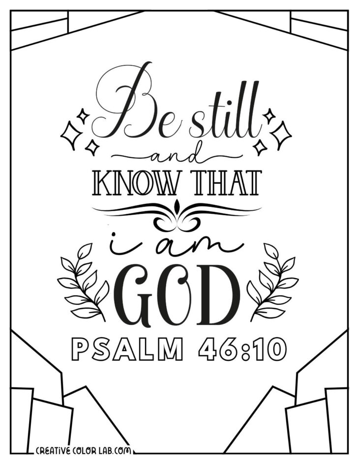 Free Printable Bible Colouring Pages