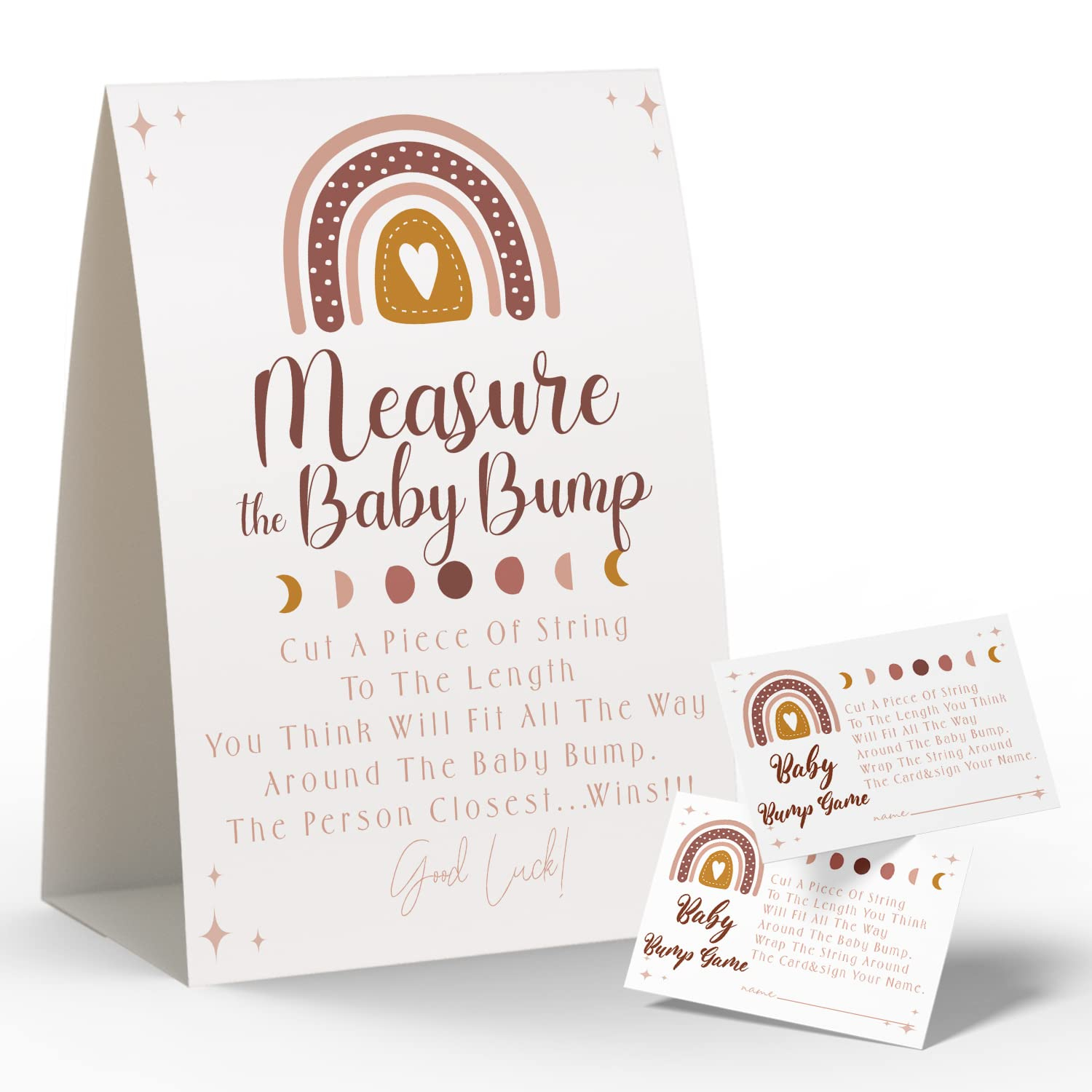 Baby Shower Games Set: Measure Mommy&amp;#039;S Belly &amp;amp; Advice Cards - Fun with regard to Measure Mommy&amp;amp;#039;s Belly Free Printable