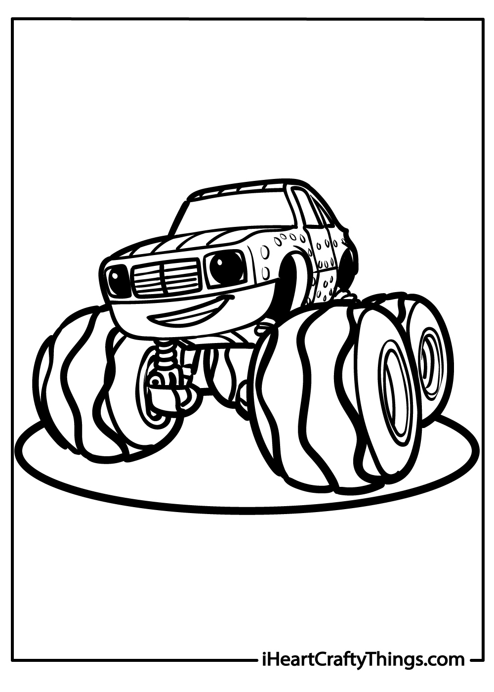 Blaze Coloring Pages (15 Free Printables) for Blaze Colouring Pages Printable