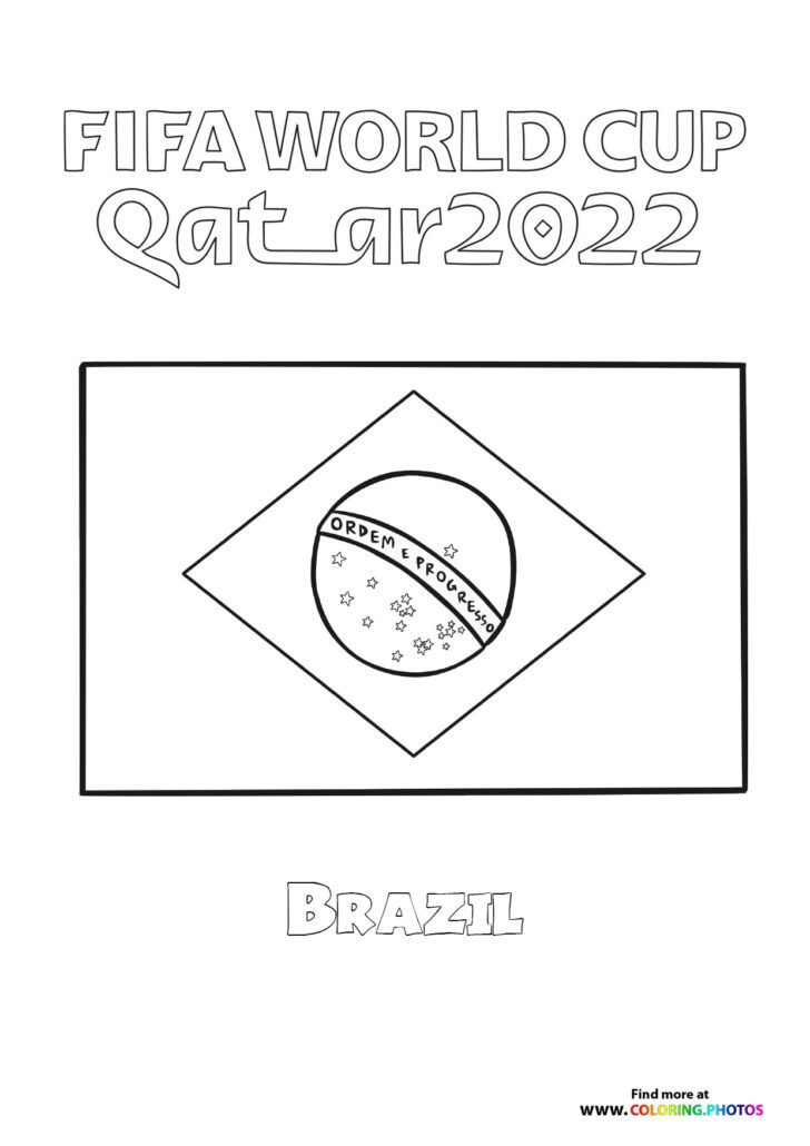 Flag of Brazil Printable