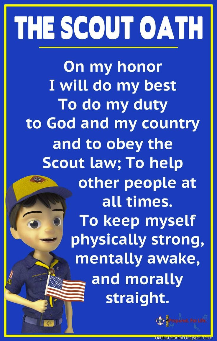 Cub Scout Law Poster &amp;amp; Cub Scout Oath Poster That Can Be Printed pertaining to Free Printable Cub Scout Oath And Law