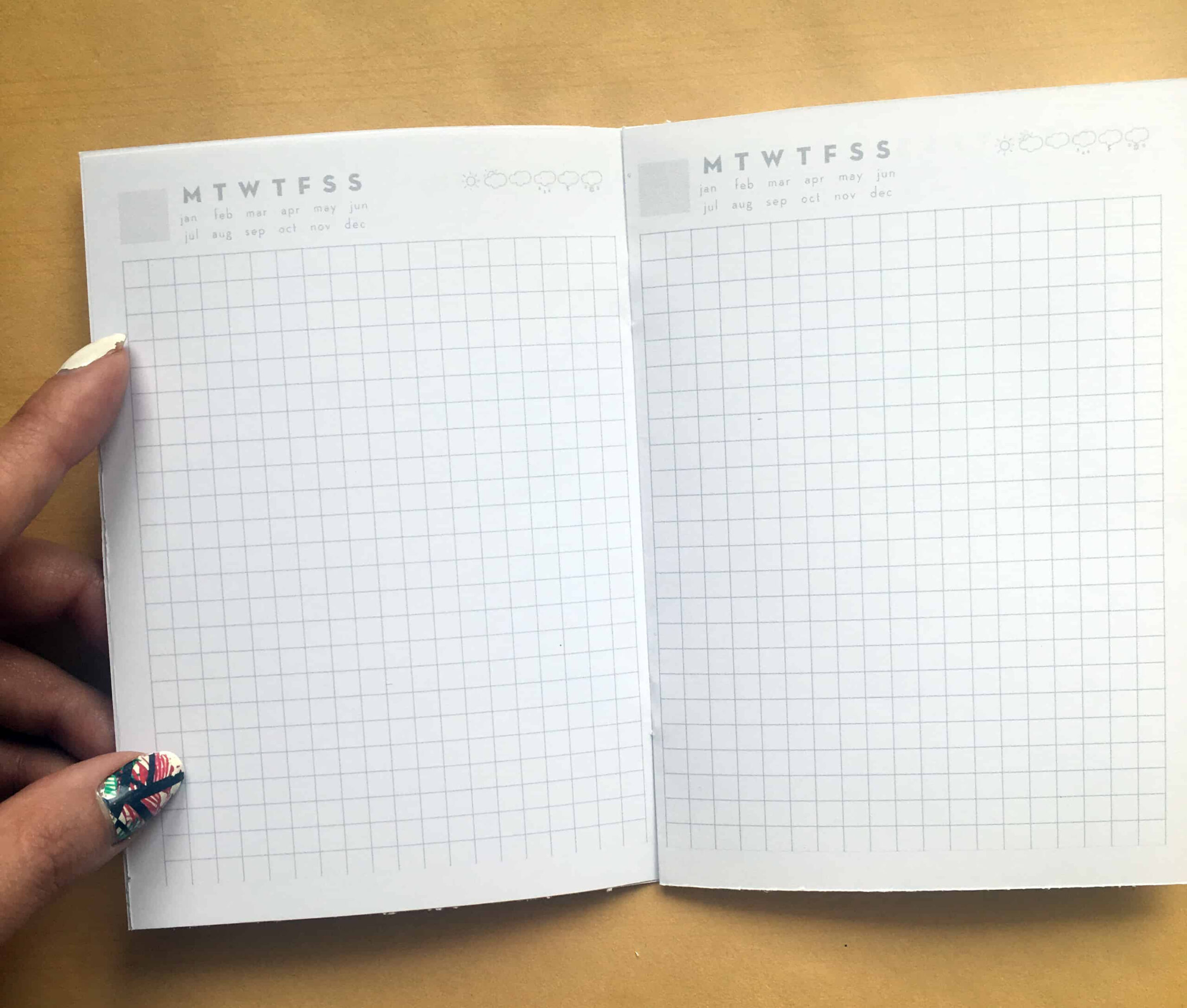 Free A6 Traveler&amp;#039;S Notebook Printable Inserts - Undated Daily regarding Free Printable Traveler&amp;amp;#039;s Notebook Inserts