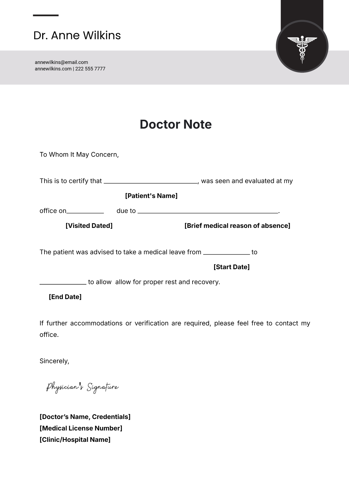 Free Doctor&amp;#039;S Note For Dentist Template To Edit Online intended for Free Printable Dental Excuse Note