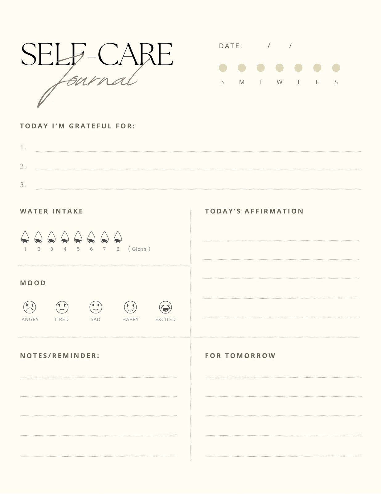 Free Editable And Printable Journal Templates | Canva in Free Printable Journal Sheets