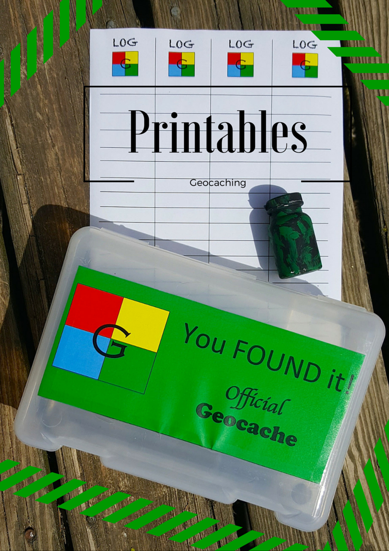 Free Geocache Printable Logs &amp;amp; Signs For Geocache Containers pertaining to Geocache Label Free Printable