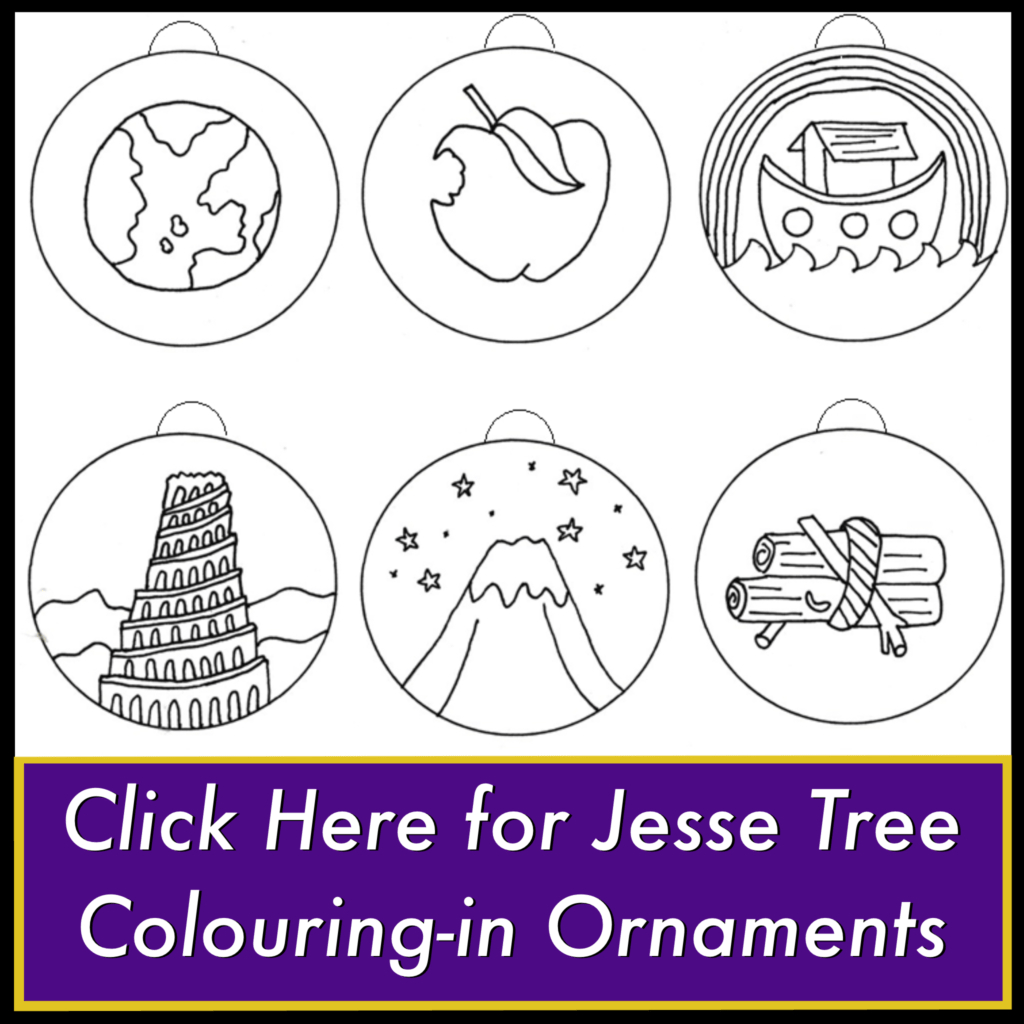 Free Jesse Tree Printables - Printable Party Favors inside Free Printable Jesse Tree Printables