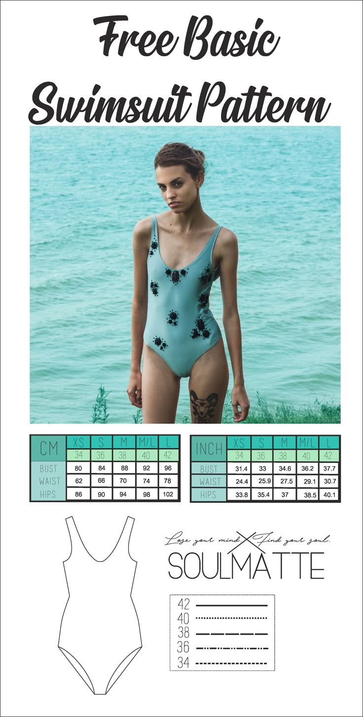 Free Pdf Download Printable Basic Swimsuit pertaining to Printable Swimsuit Patterns Free