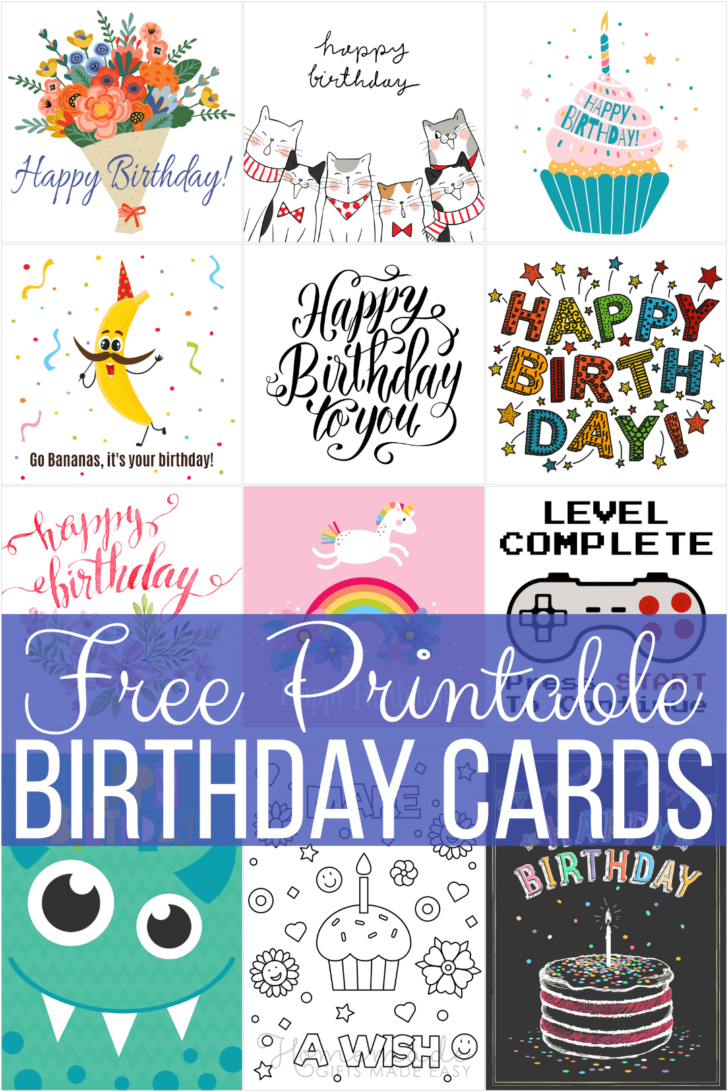 Free Printable Birthday Card For Aunt