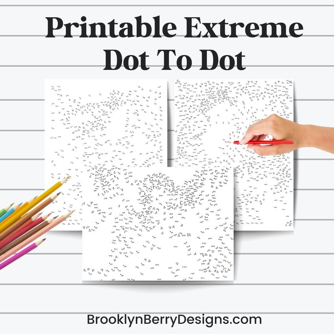 Free Printable Dot To Dot Extreme Level - Brooklyn Berry Designs within Mindware Extreme Dot to Dot Printables Free
