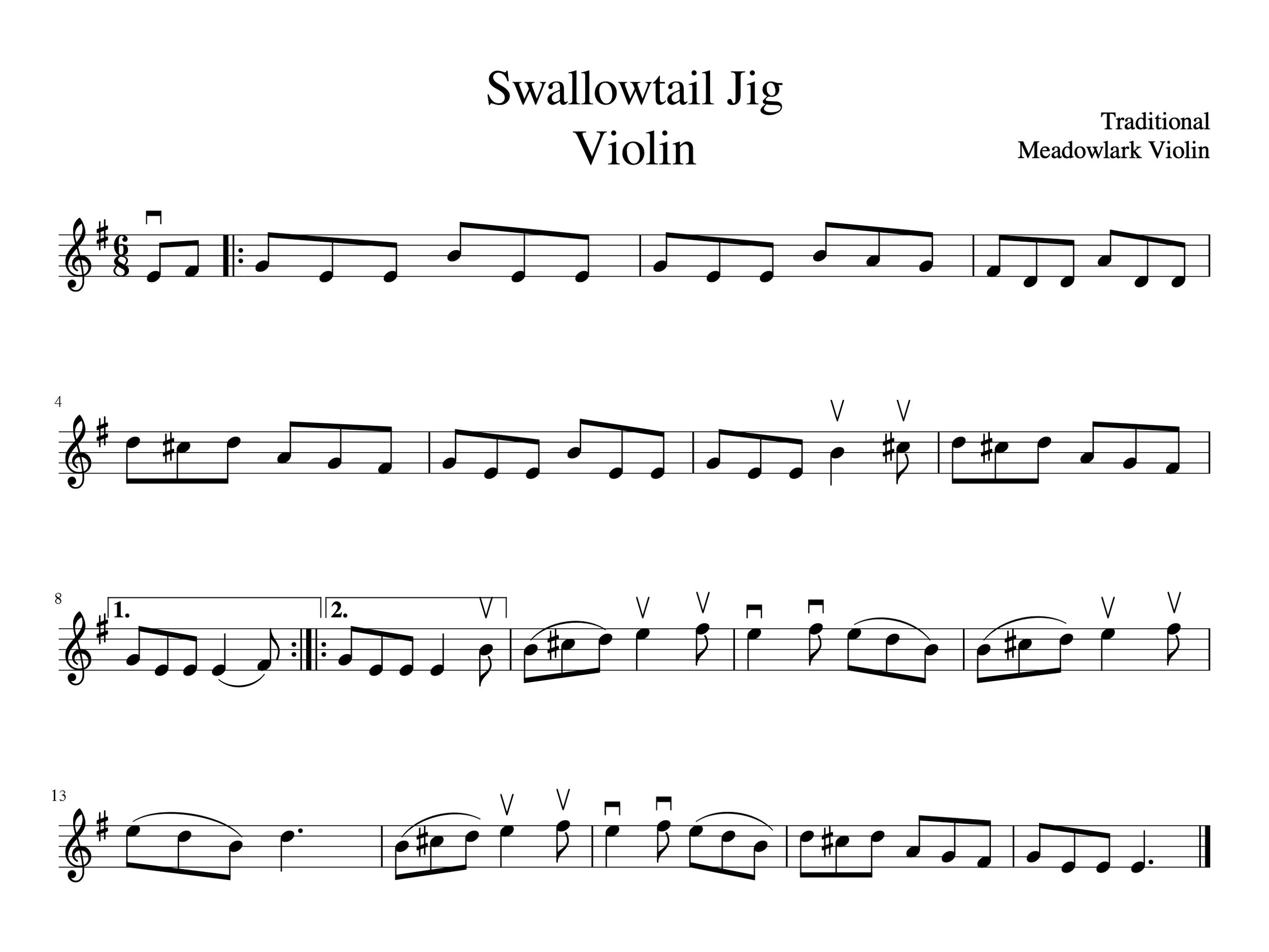 Free Violin Sheet Music — Master The Violin — Meadowlark Violin Studio with Free Printable Violin Sheet Music Pop Songs