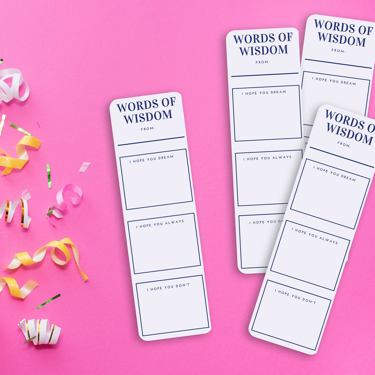 Graduation Advice Cards Free Printable - Angie Holden The Country for Free Printable Words of Wisdom Cards Graduation