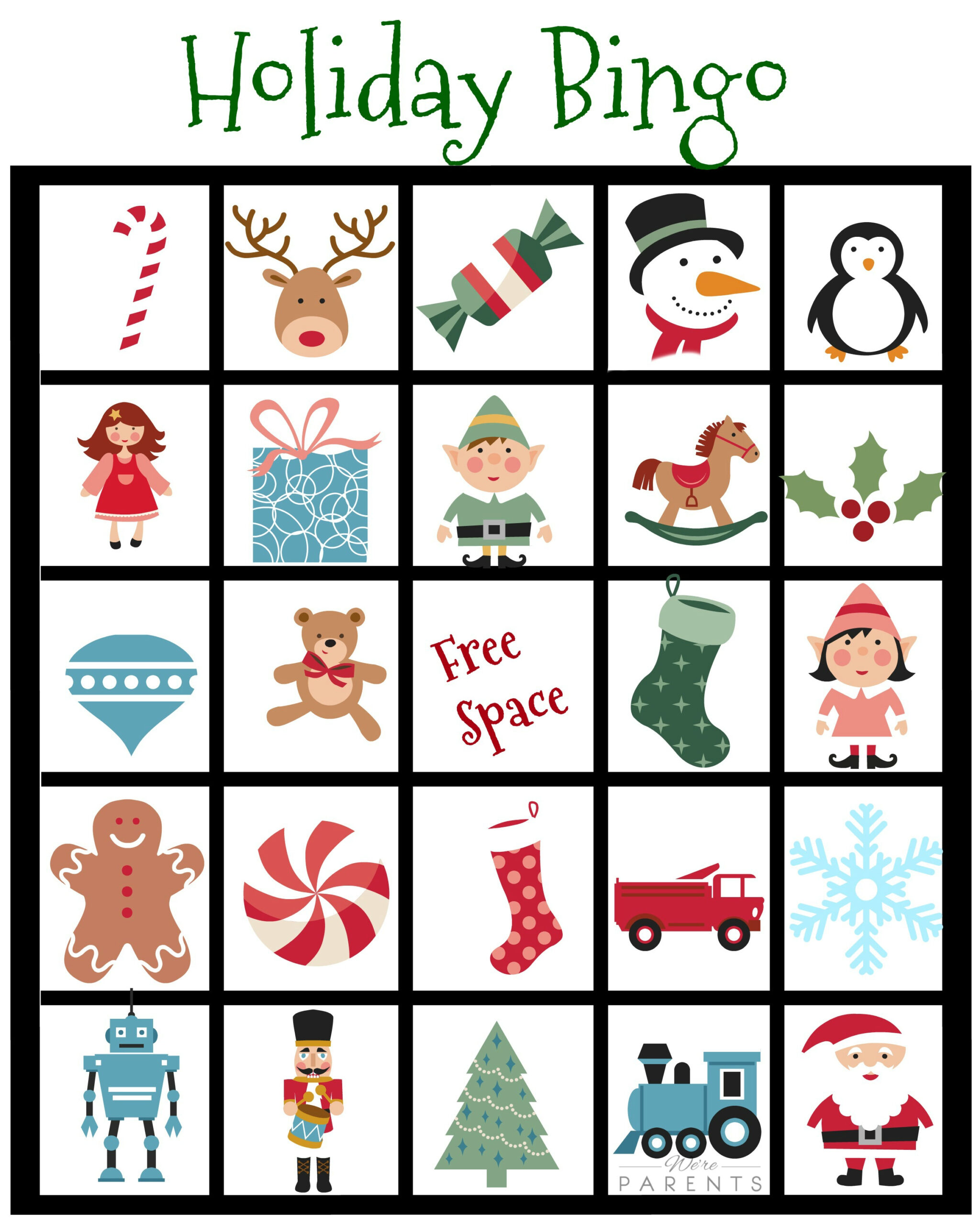 Holiday-Bingo-2 - We&amp;#039;Re Parents in Holiday Printable Bingo Cards