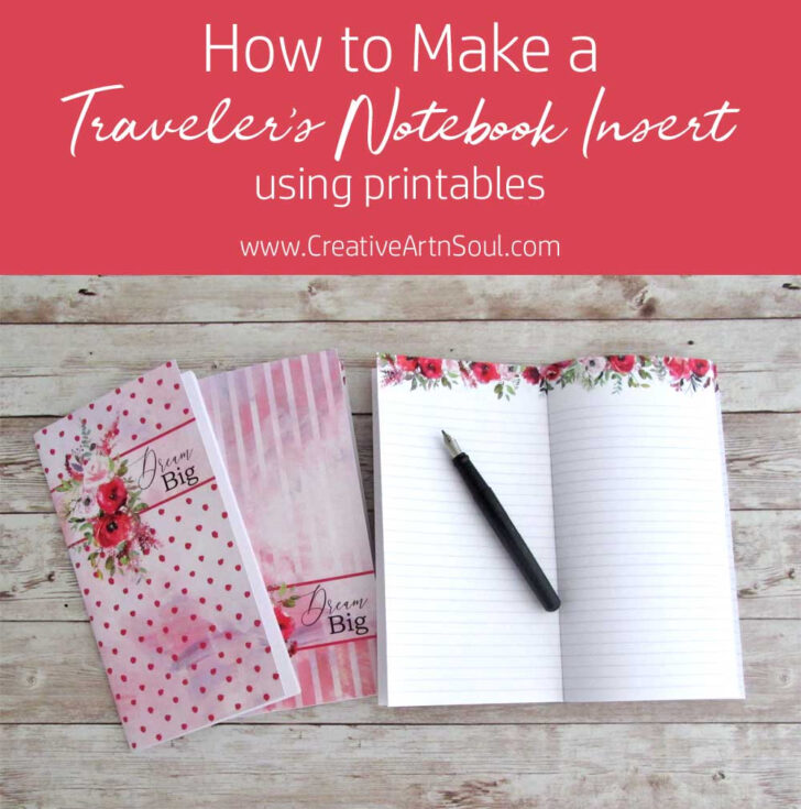 Free Printable Traveler’s Notebook Inserts