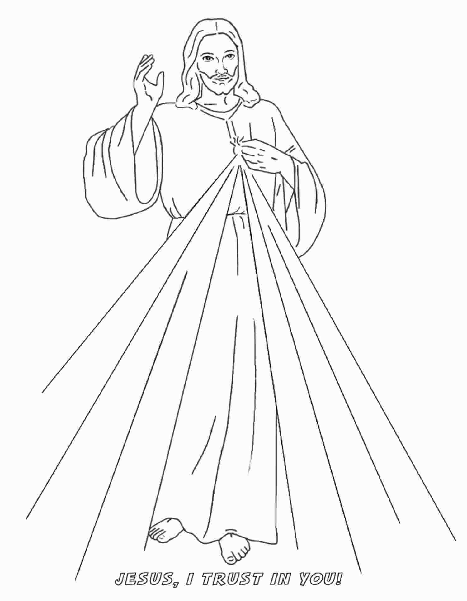 Jesus, I Trust In You! - Oblates Of Divine Mercy within Divine Mercy Free Printable