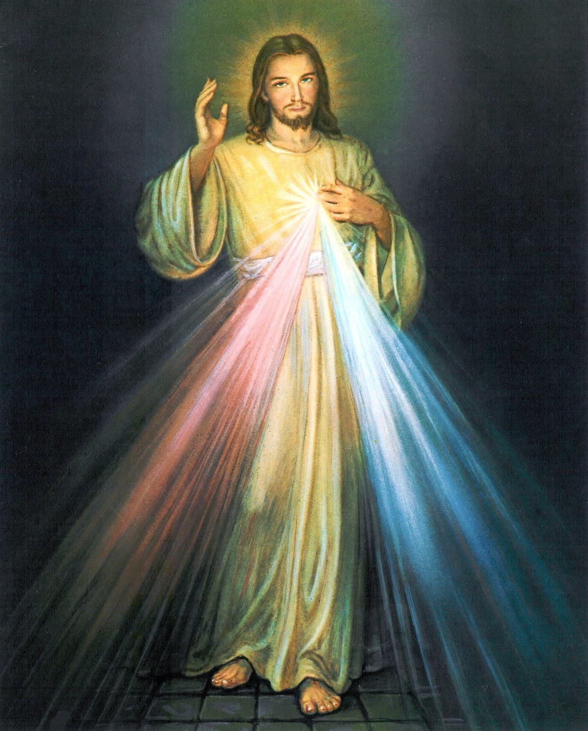 Look To Him And Be Radiant: Divine Mercy Watercolor Art Page within Divine Mercy Free Printable