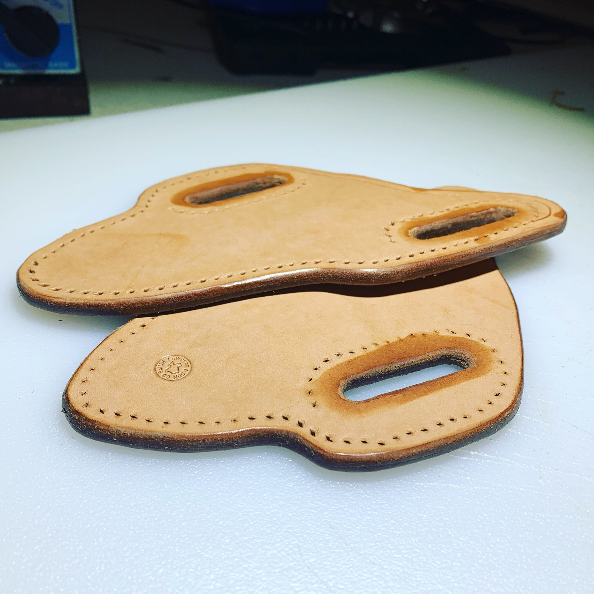 Making A 45 Degree Pancake Knife Sheath — Lawvere &amp;amp; Son Knife Co. pertaining to Free Printable Leather Knife Sheath Patterns