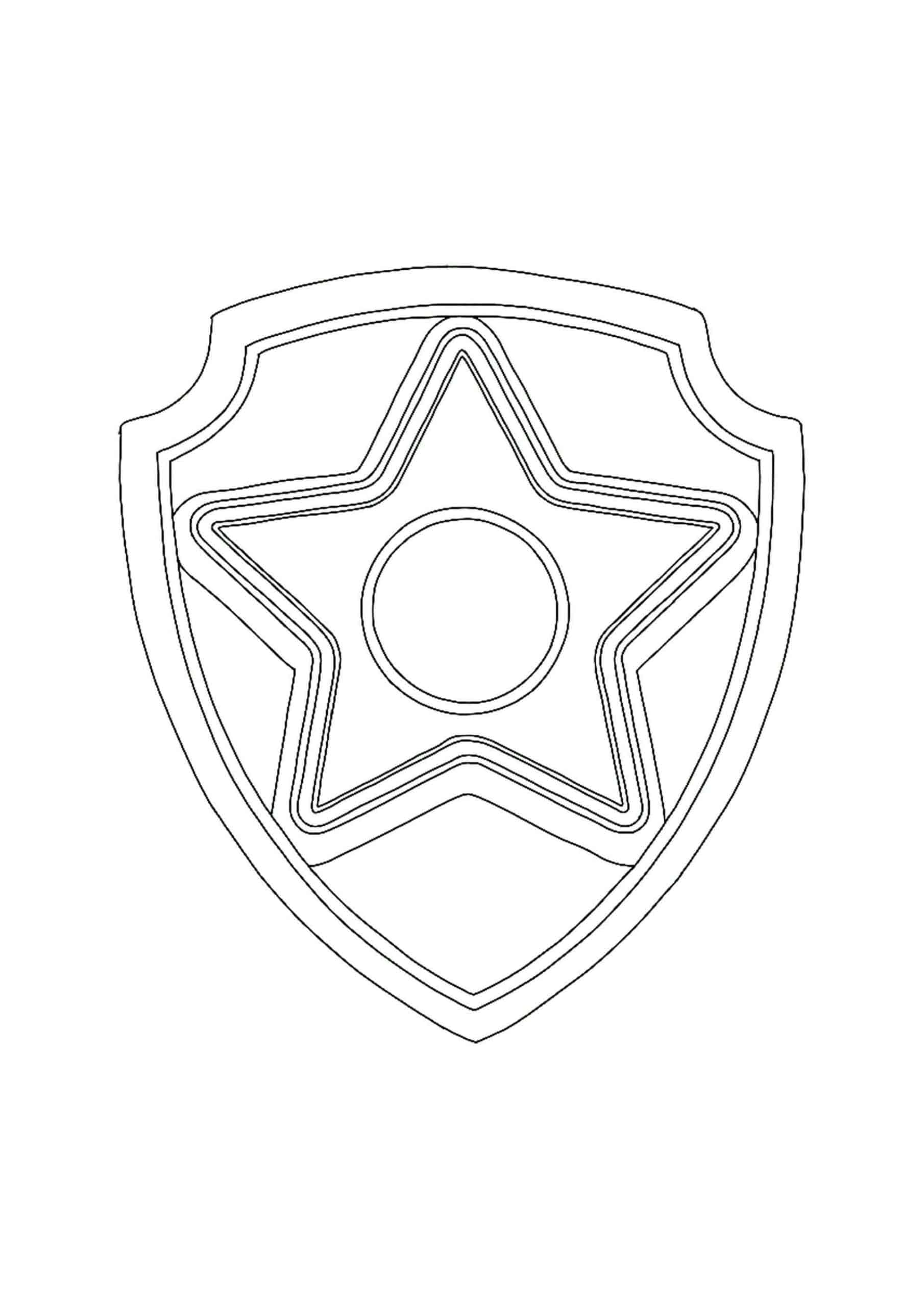 Paw Patrol Badges Coloring Pages - 19 Free Printable Coloring Sheets in Free Printable Paw Patrol Badge Template