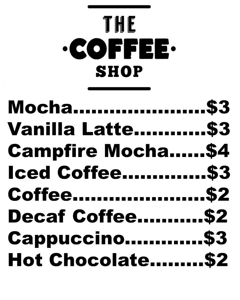 Pretend Play Coffee Shop Idea With Free Printables! within Coffee Shop Dramatic Play Printables Free