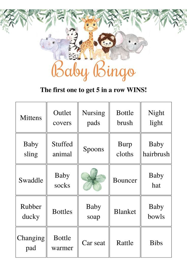 Printable Baby Shower Bingo Cards | Prefilled Baby Bingo Cards regarding Free Baby Shower Bingo Cards