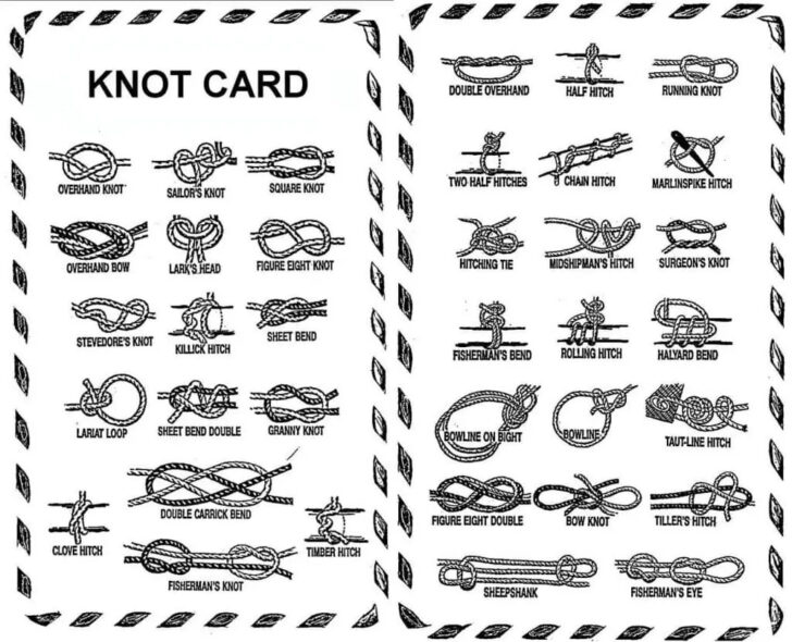 Free Printable Fishing Knot Cards