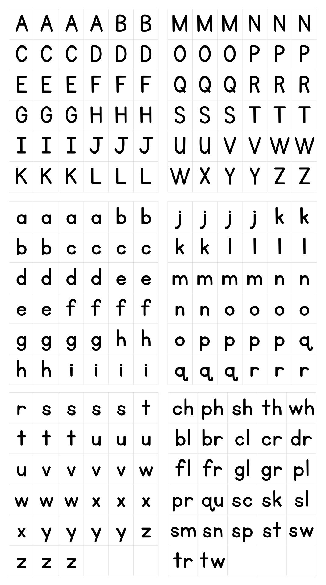 Printable Letter Tiles For Building Words - The Measured Mom intended for Alphabet Letter Tiles Printable