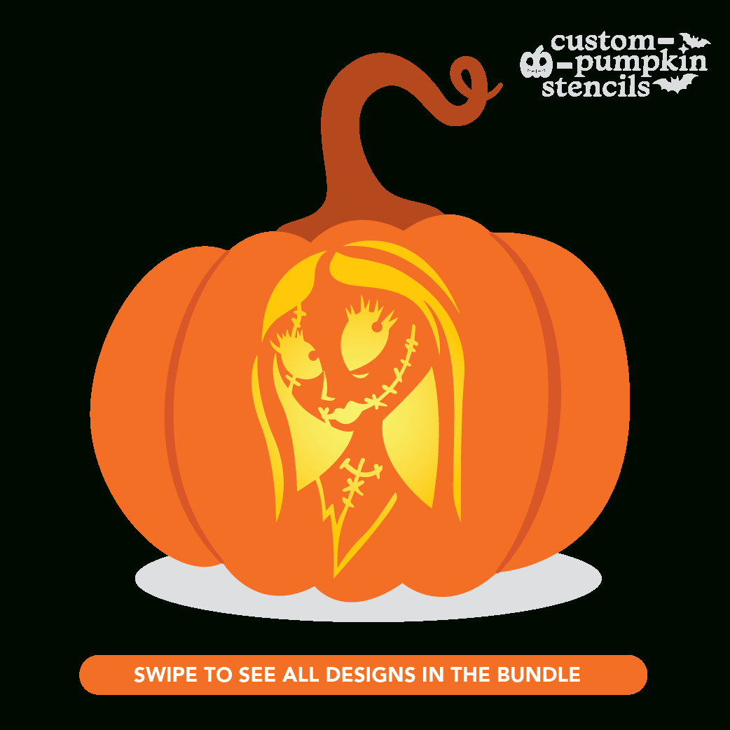 Sally Pumpkin Carving Stencil for Sally Pumpkin Stencils Free Printable