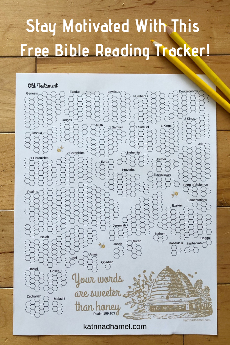 Stay Encouraged With Printable Bible Reading Trackers! inside Bible Tracker Printable Free