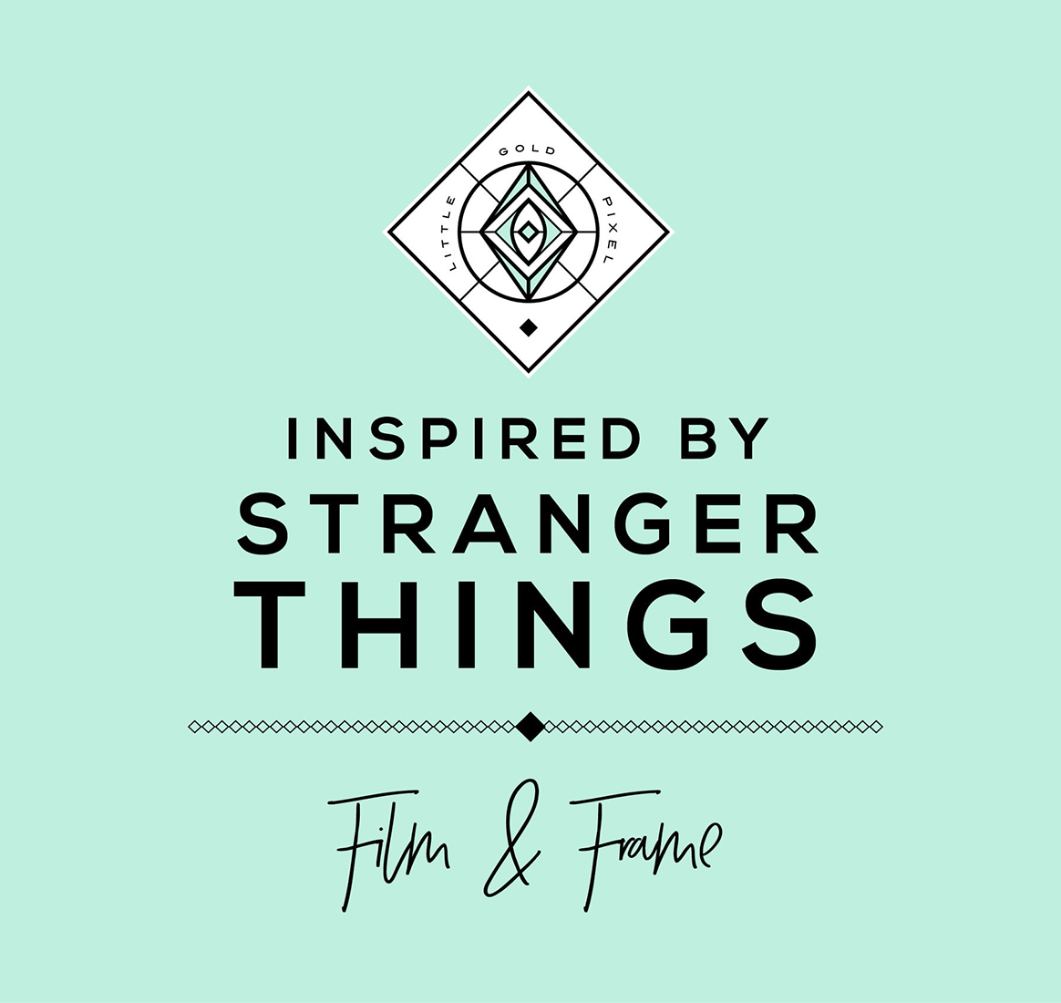 Stranger Things Free Printable Art • Little Gold Pixel with Stranger Things Free Printables