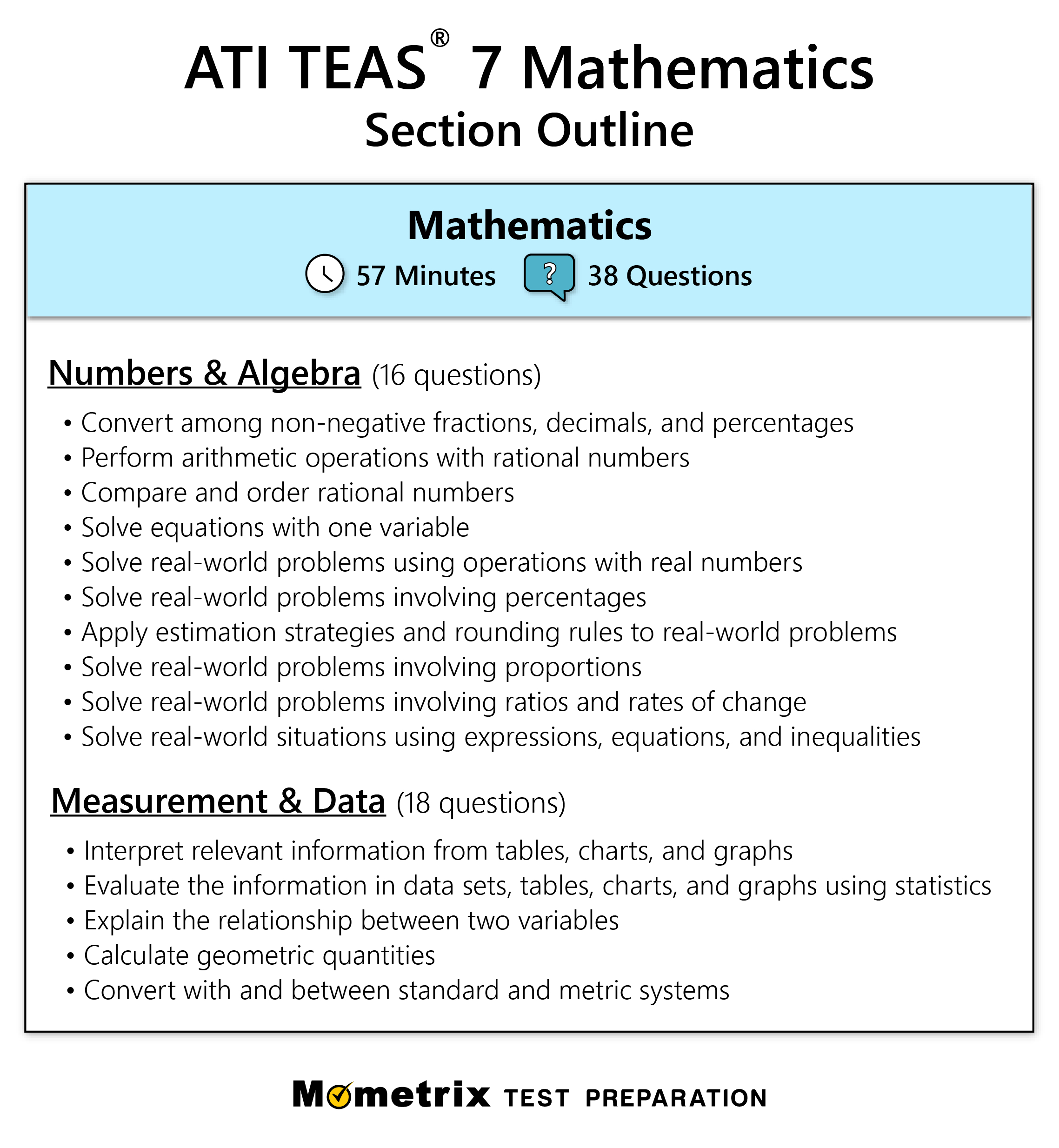 Teas 7 Math Practice Test (Updated 2025) regarding Printable Worksheets For Teas Test