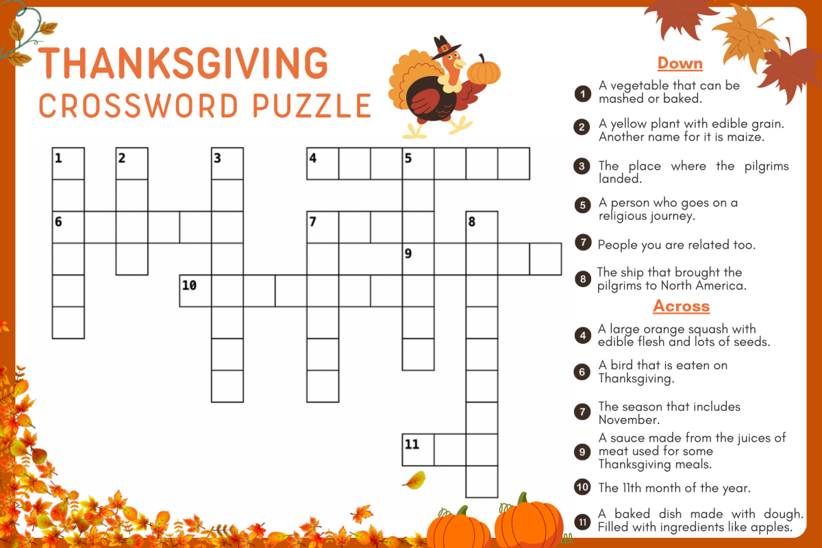 Thanksgiving Crossword Puzzle – Sword &amp;amp; Shield for Thanksgiving Crossword Printable