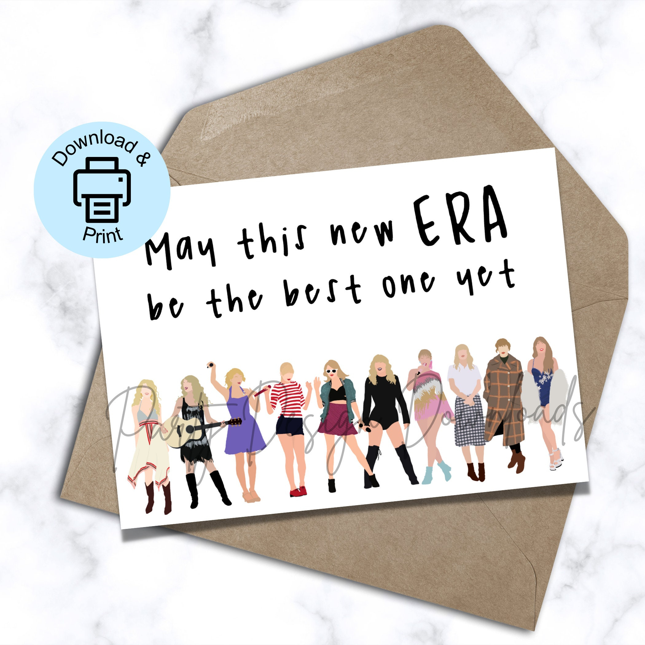 Ts Printable Birthday Card, Ts Birthday Card, Taylor Swift Bday intended for Taylor Swift Birthday Card Free Printable