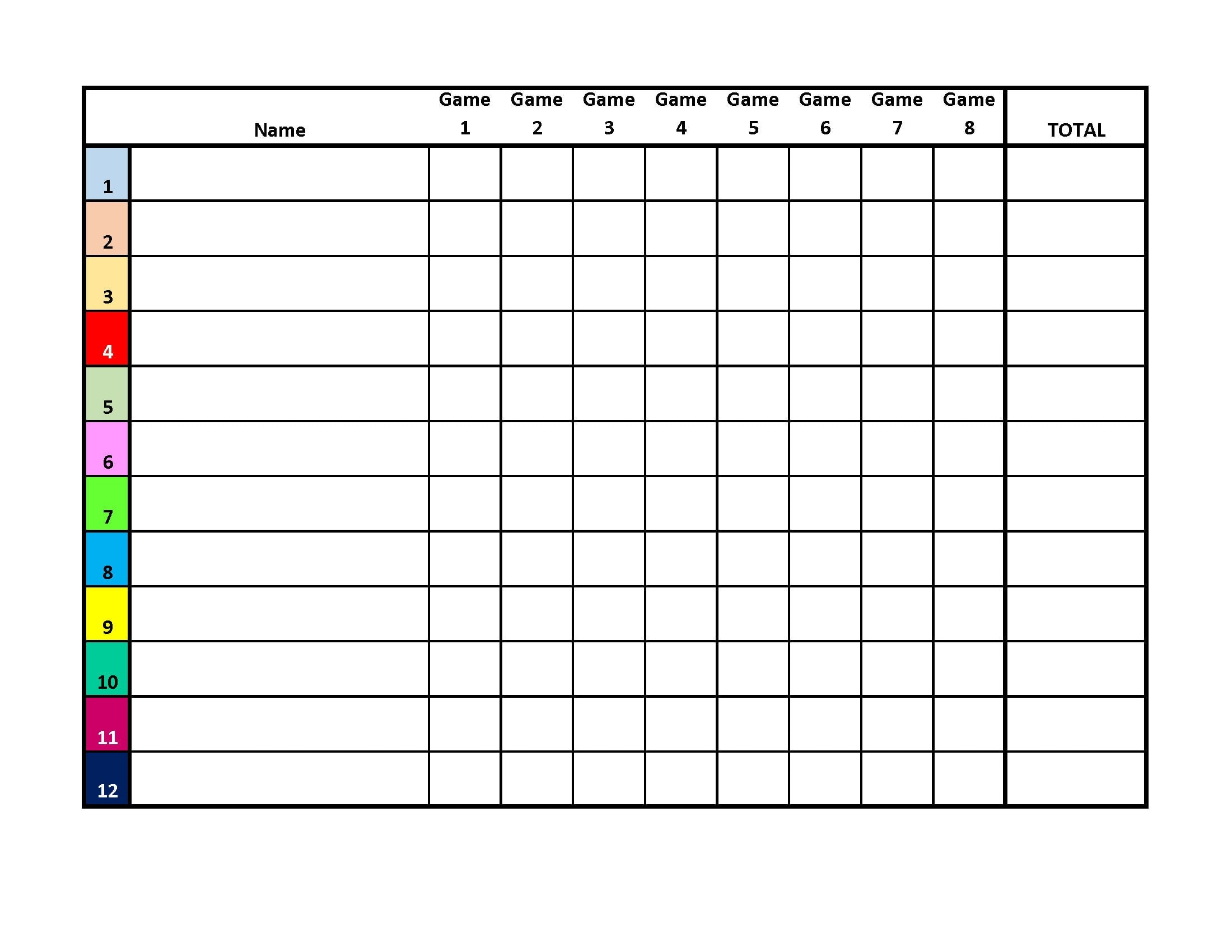 Whist Score Cards - Etsy Australia pertaining to Printable Free Whist Score Card Template