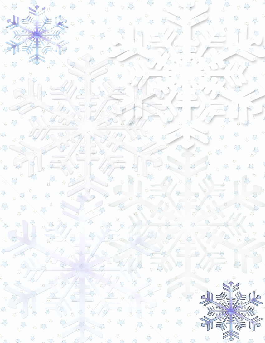 Winter Stationery Theme Downloads Pg. 1 within Free Printable Winter Stationery