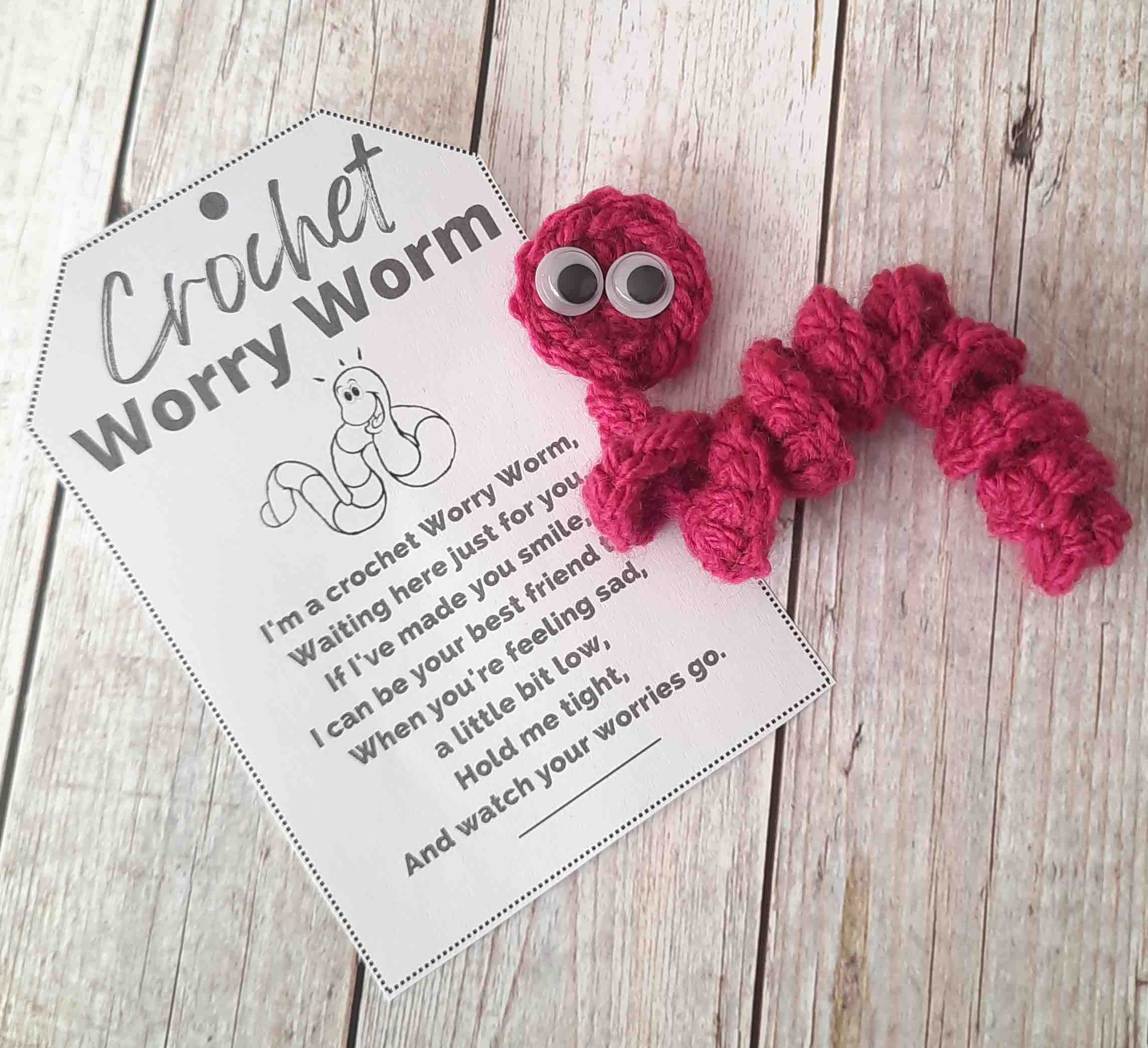 Worry Worm Poems &amp;amp; Tags (Pdf Printable) pertaining to Worry Worm Poem Printable Free