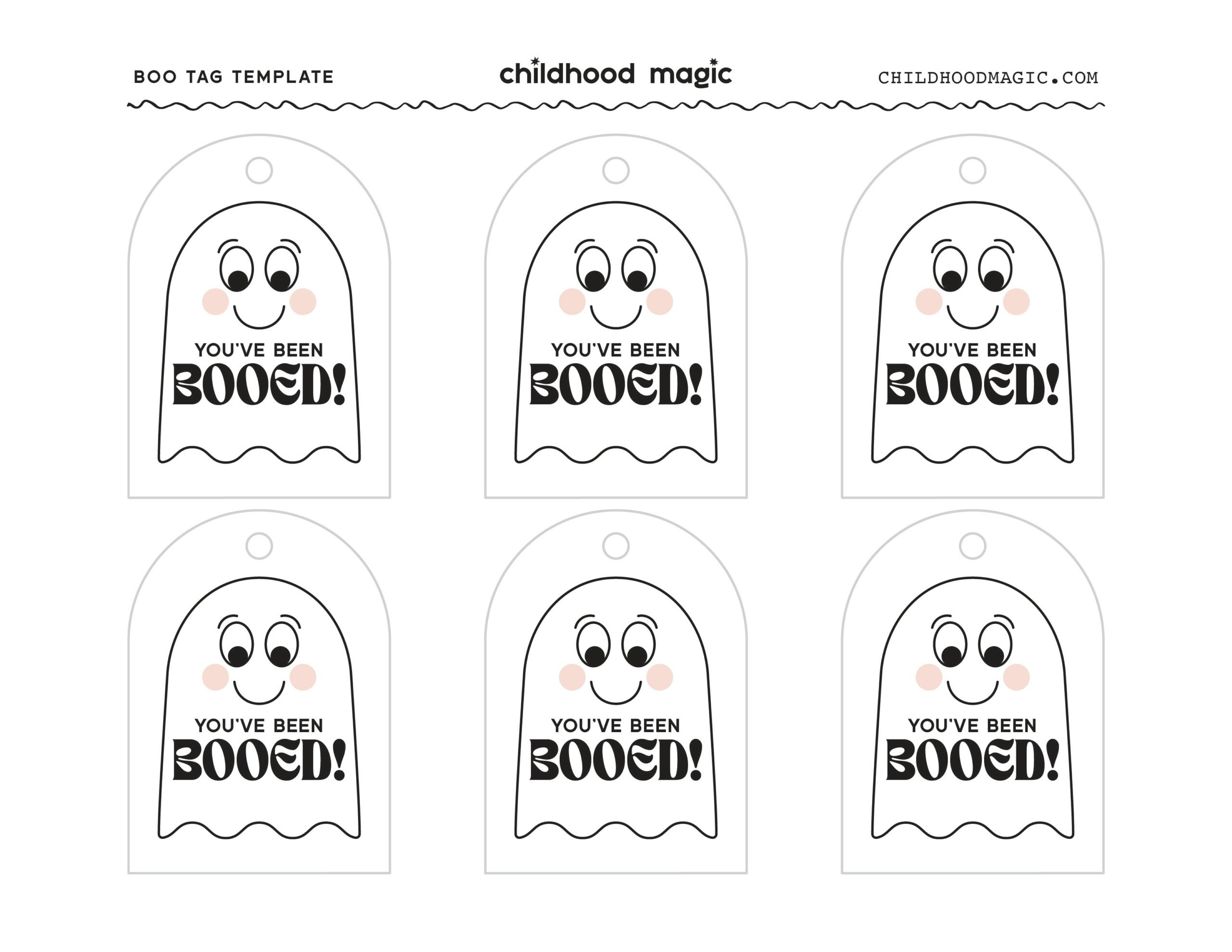 You&amp;#039;Ve Been Booed! (Free Printable) - Childhood Magic inside Been Booed Free Printable
