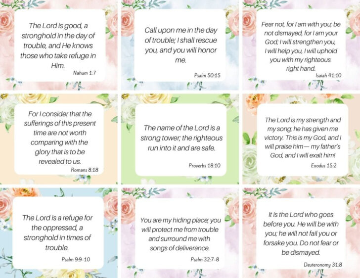 Free Printable Scripture Cards