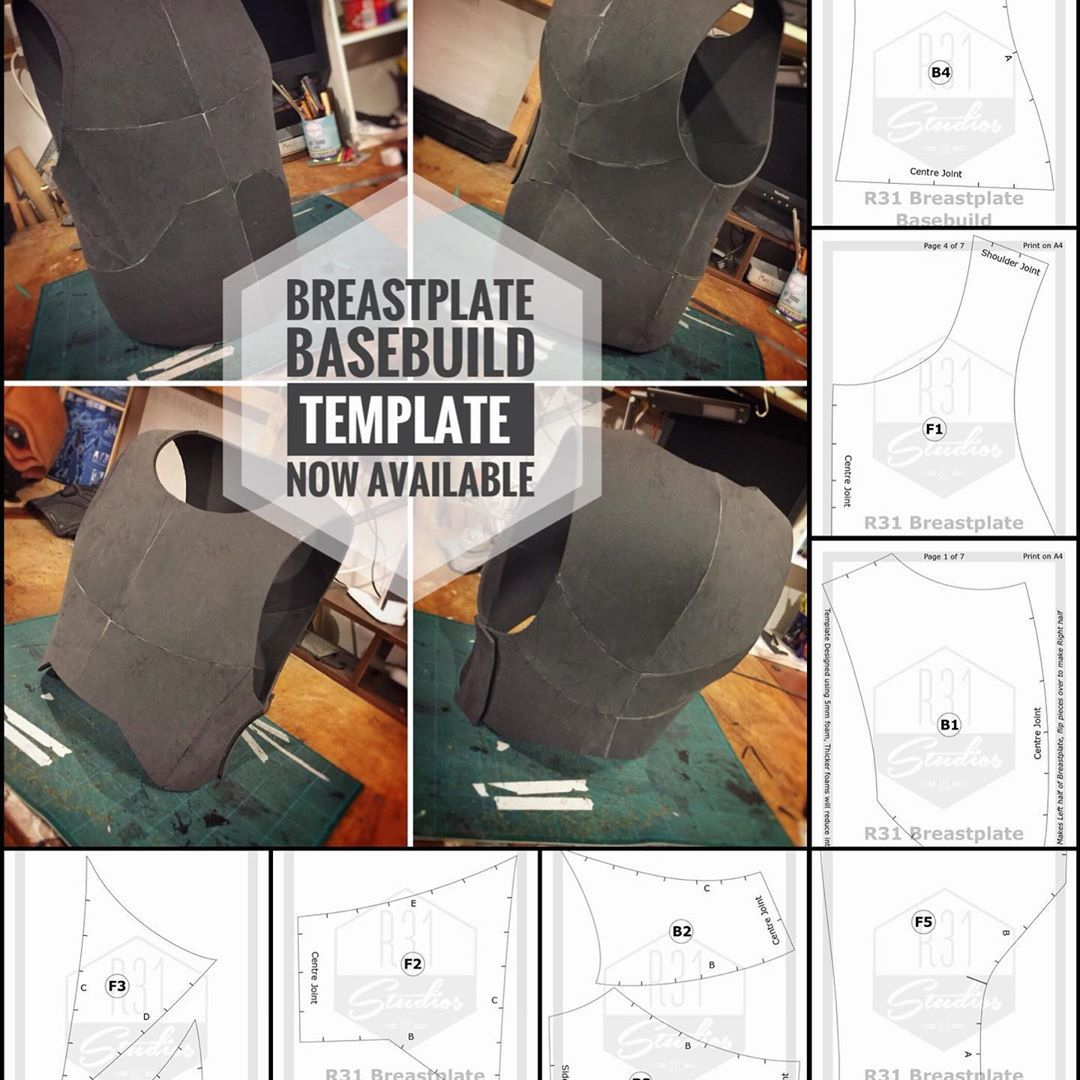 13 Free Foam Templates Ideas | Templates, Cosplay, Cosplay Diy throughout Printable Eva Foam Armor Templates Free