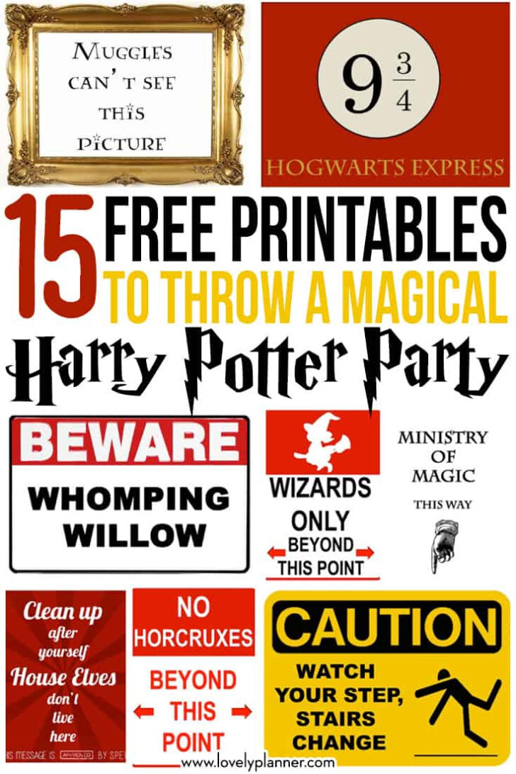 Hogwarts Express Printable Sign