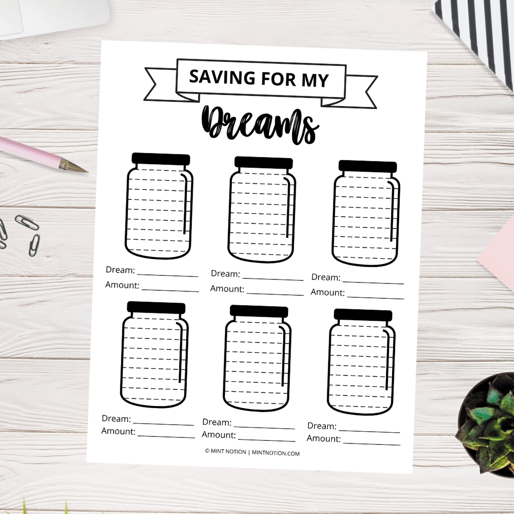 16 Sinking Funds Tracker Printables - Mint Notion intended for Sinking Funds Tracker Printable Free