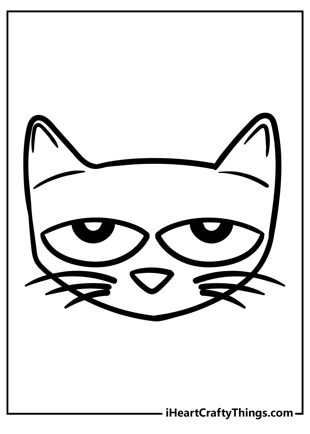 20 Pete The Cat Coloring Pages (100% Free Printables) in Pete The Cat Printable Mask