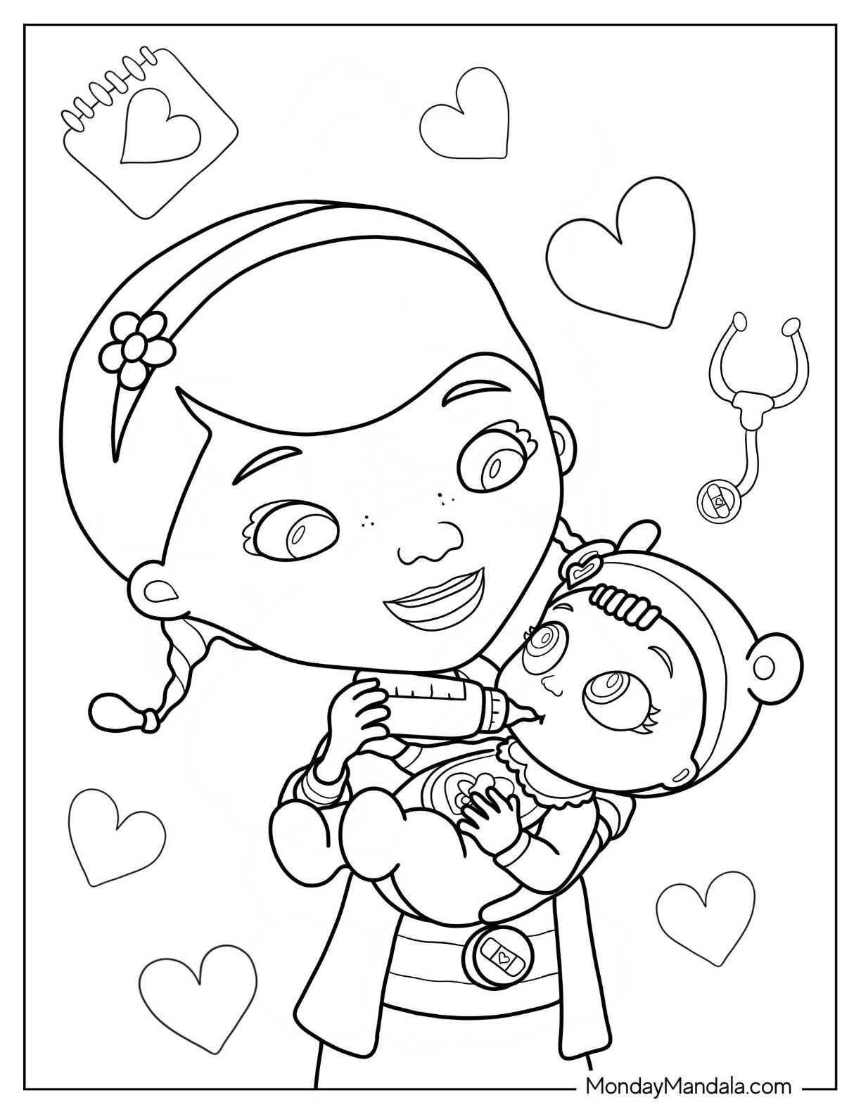 22 Doc Mcstuffins Coloring Pages (Free Pdf Printables) inside Doc Mcstuffins Printables Free