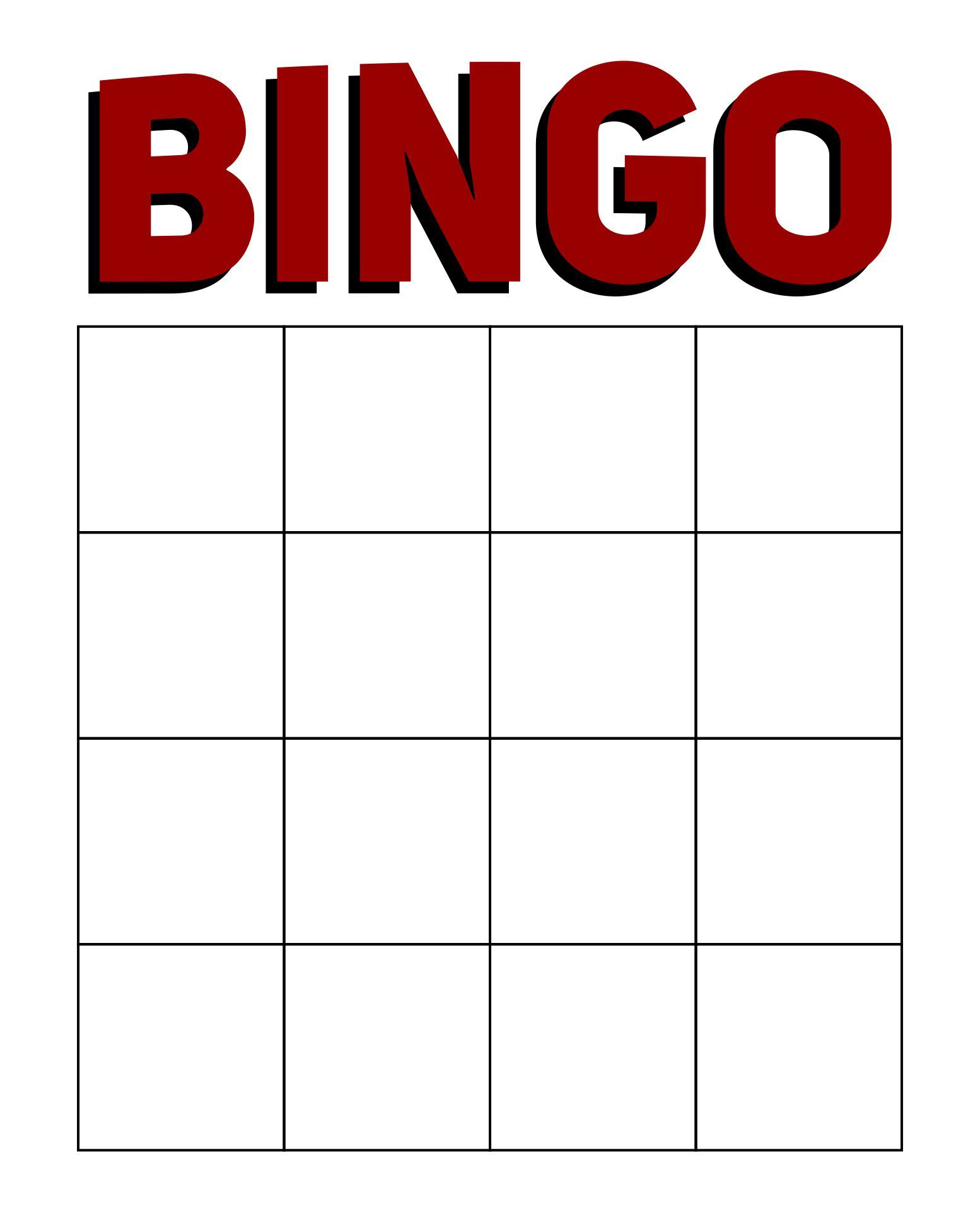 23 Homeschool Ideas | Homeschool, Preschool Activities, Bingo Card throughout Blank Bingo Card 4x4