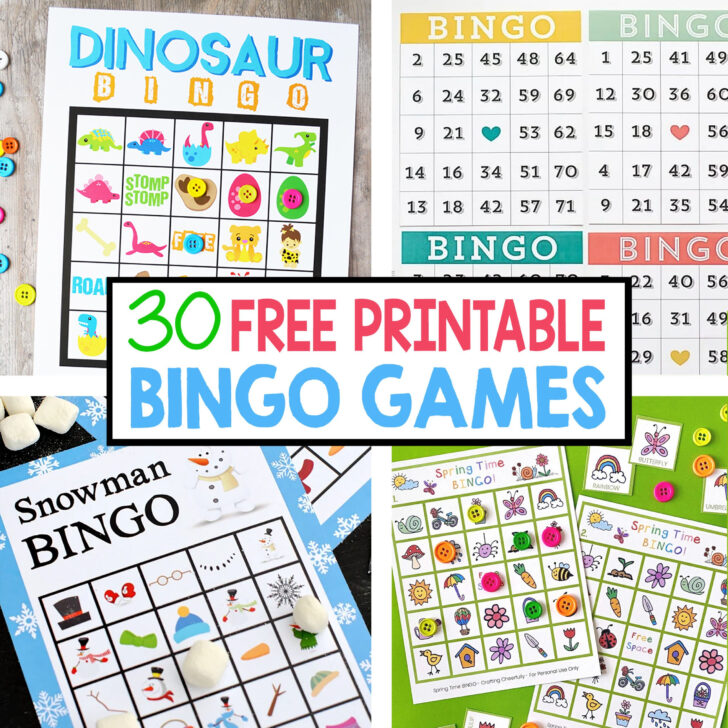 Bingo Card Free Printable