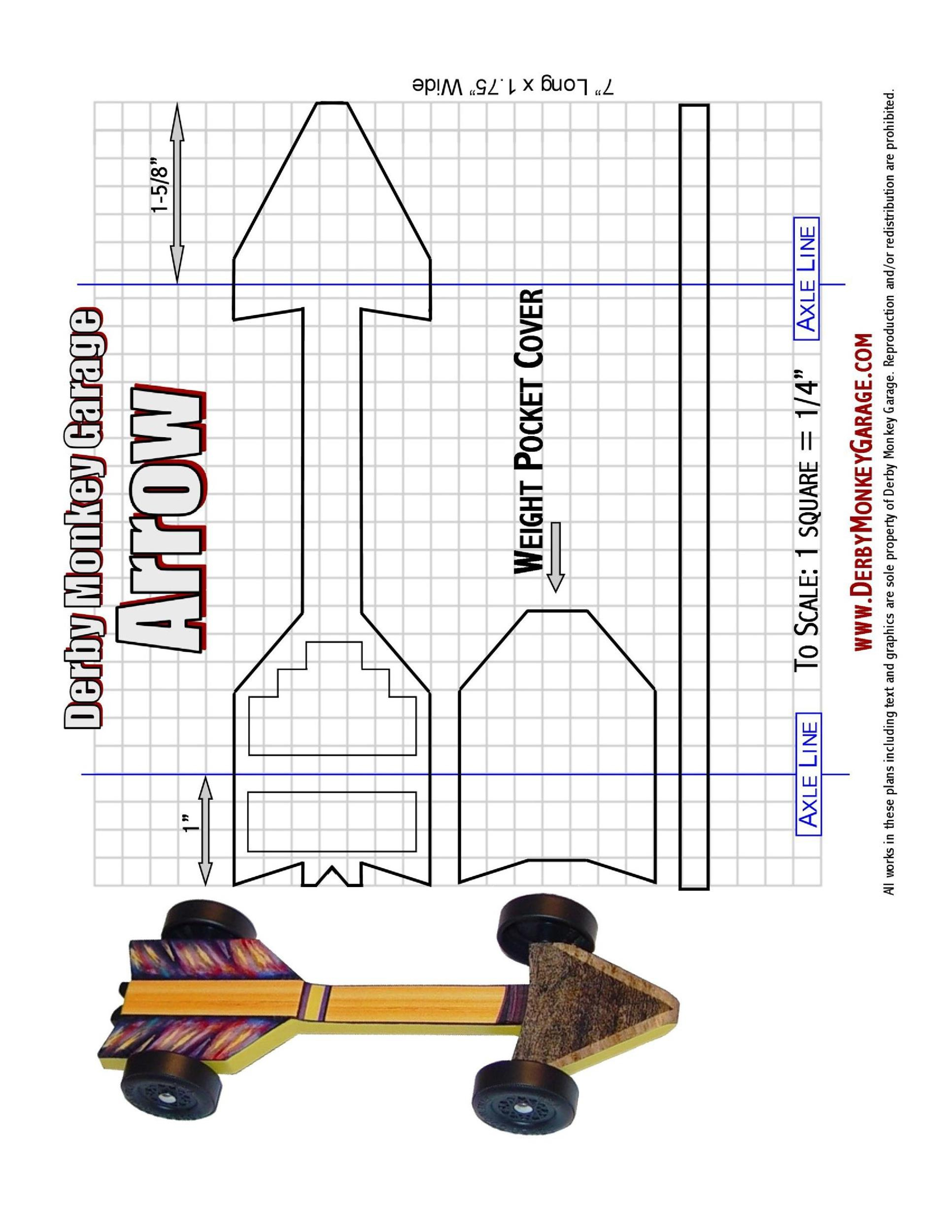39 Awesome Pinewood Derby Car Designs &amp;amp; Templates ᐅ Templatelab inside Free Printable Pinewood Derby Templates