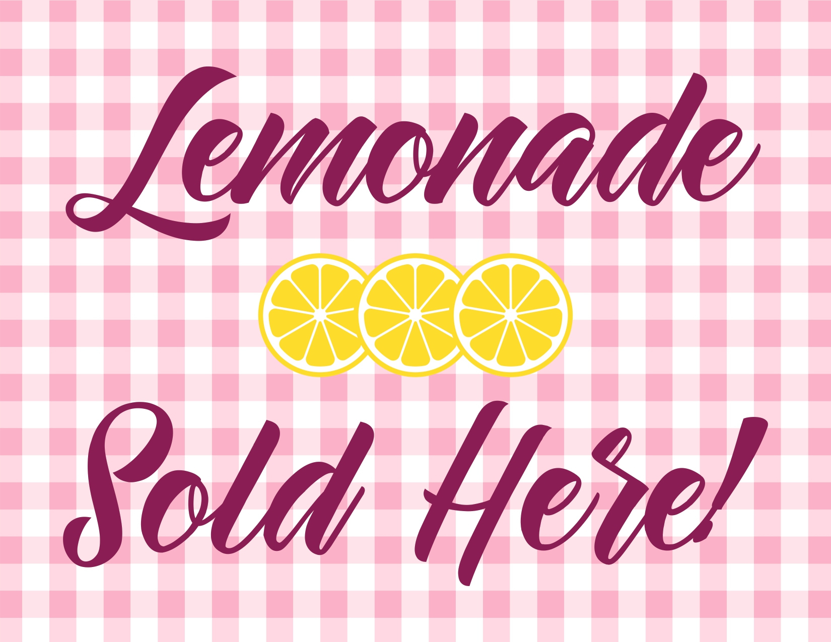 4 Printable Signs For Your Next Lemonade Stand! - Kosher throughout Free Printable Lemonade Signs