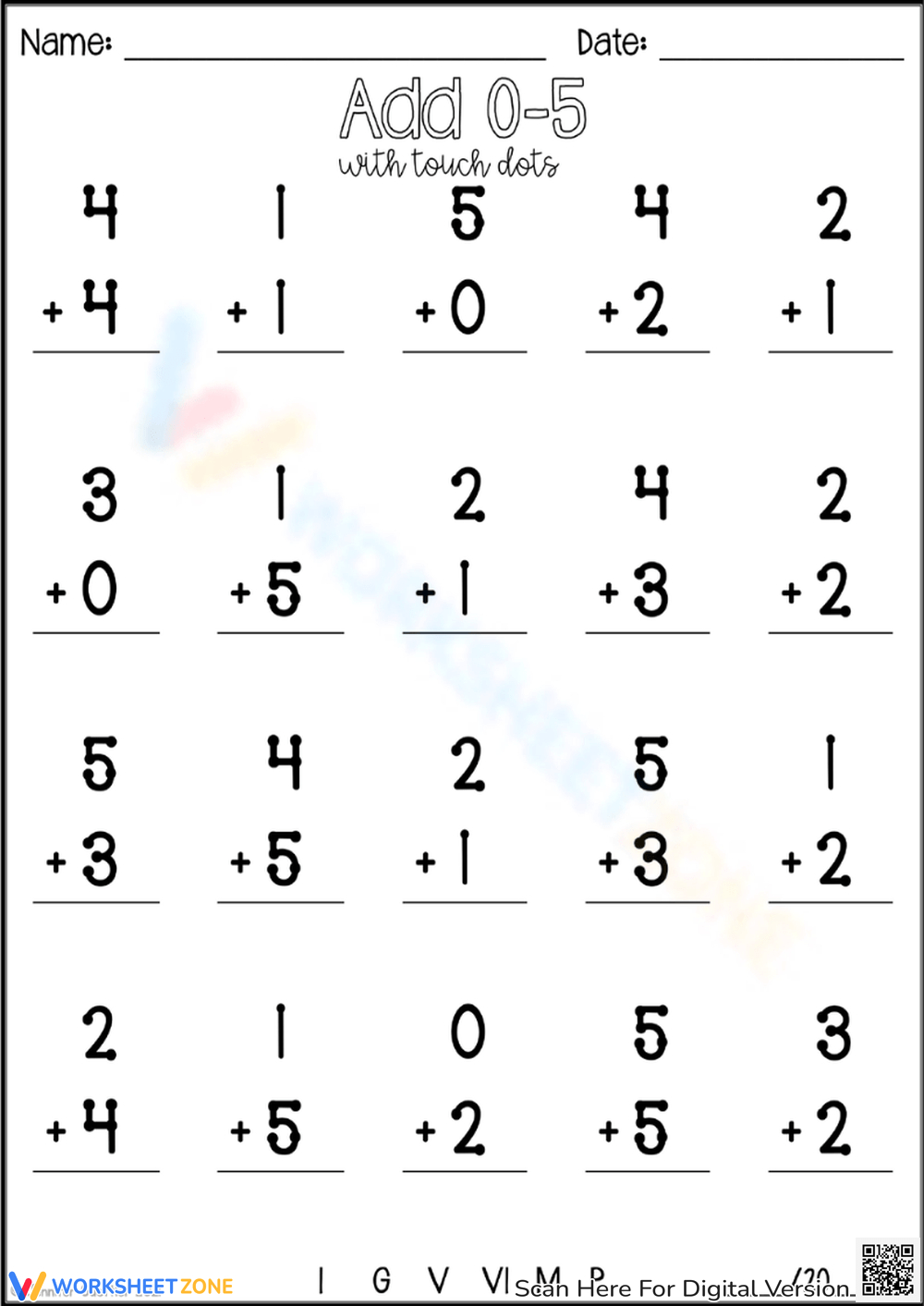 40+ Fun &amp;amp; Creative Touch Math Worksheets - Worksheets Library for Free Printable Touchpoint Math Worksheets