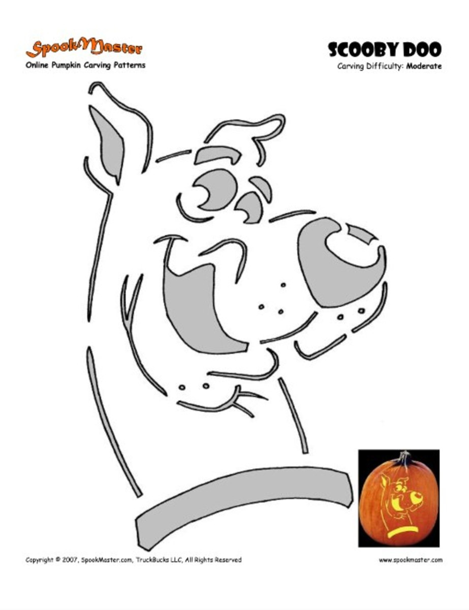 50 Printable Pumpkin Carving Stencils To Use As Templates - Parade throughout Free Printable Scooby Doo Pumpkin Carving Template