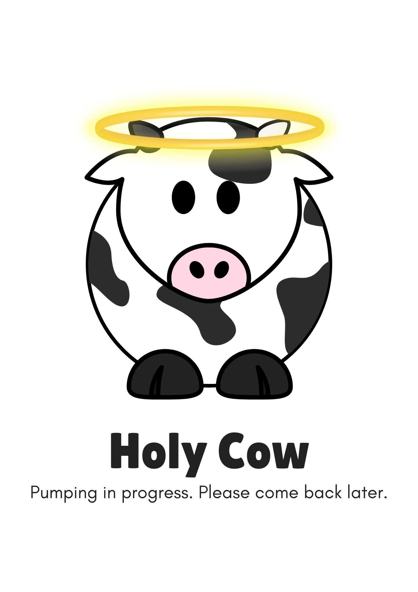 6 Free Pumping In Progress Signs! — Milkology® inside Pumping in Progress Sign Printable