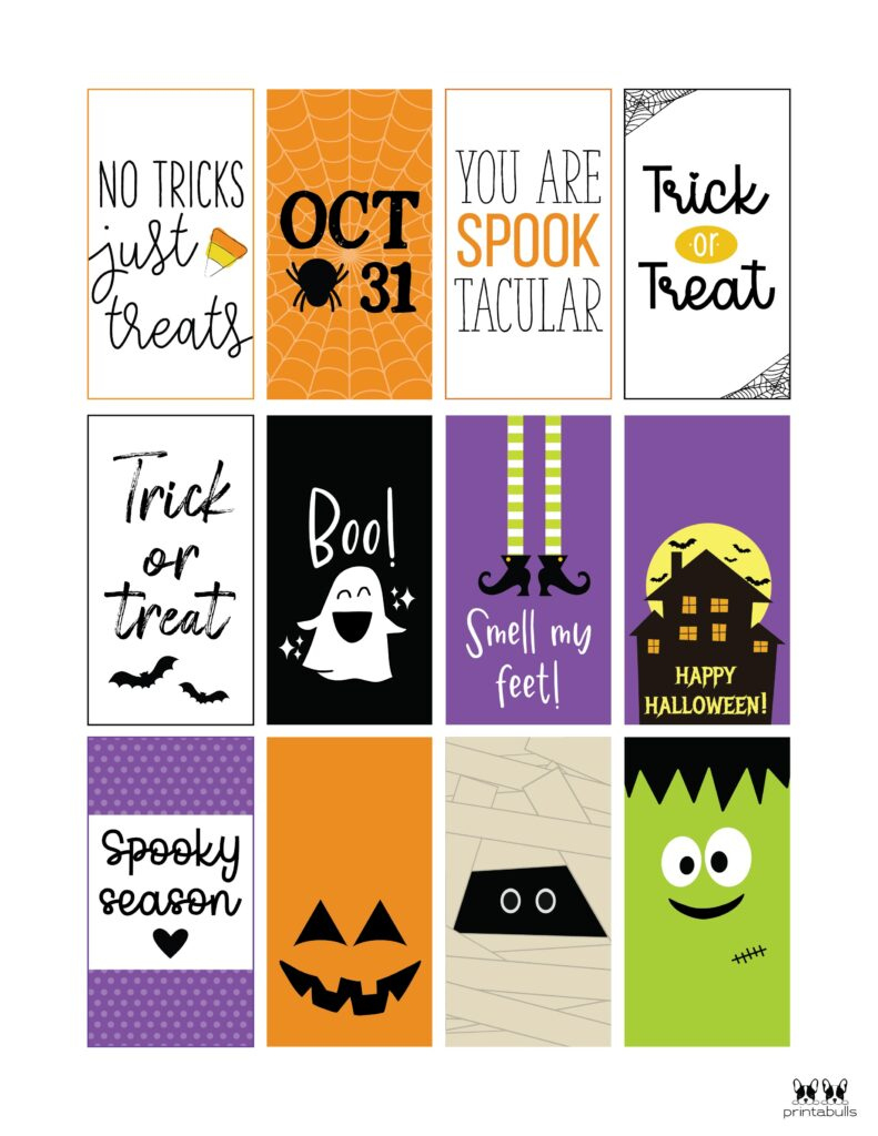 60 Free Printable Halloween Tags | Printabulls with regard to Free Printable Happy Halloween Tags