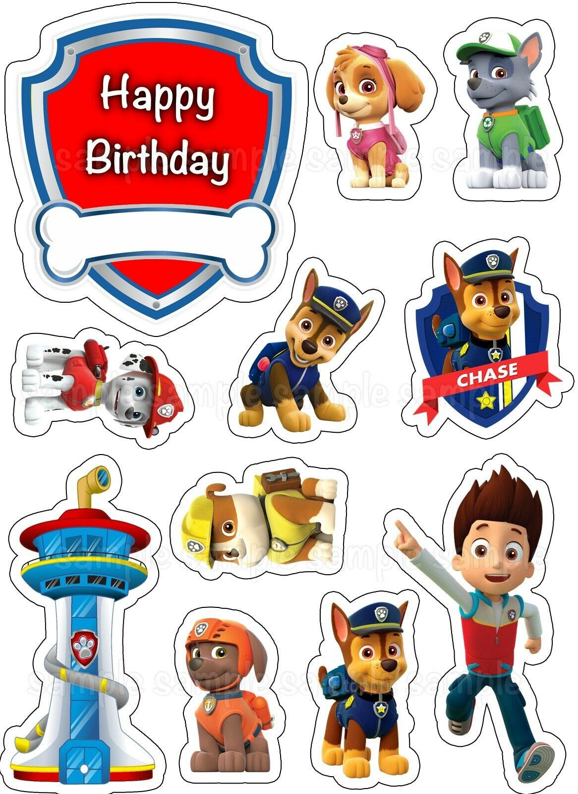 630 Cake Toppers Ideas | Birthday Cake Topper Printable, Cake regarding Printable Cake Topper Paw Patrol